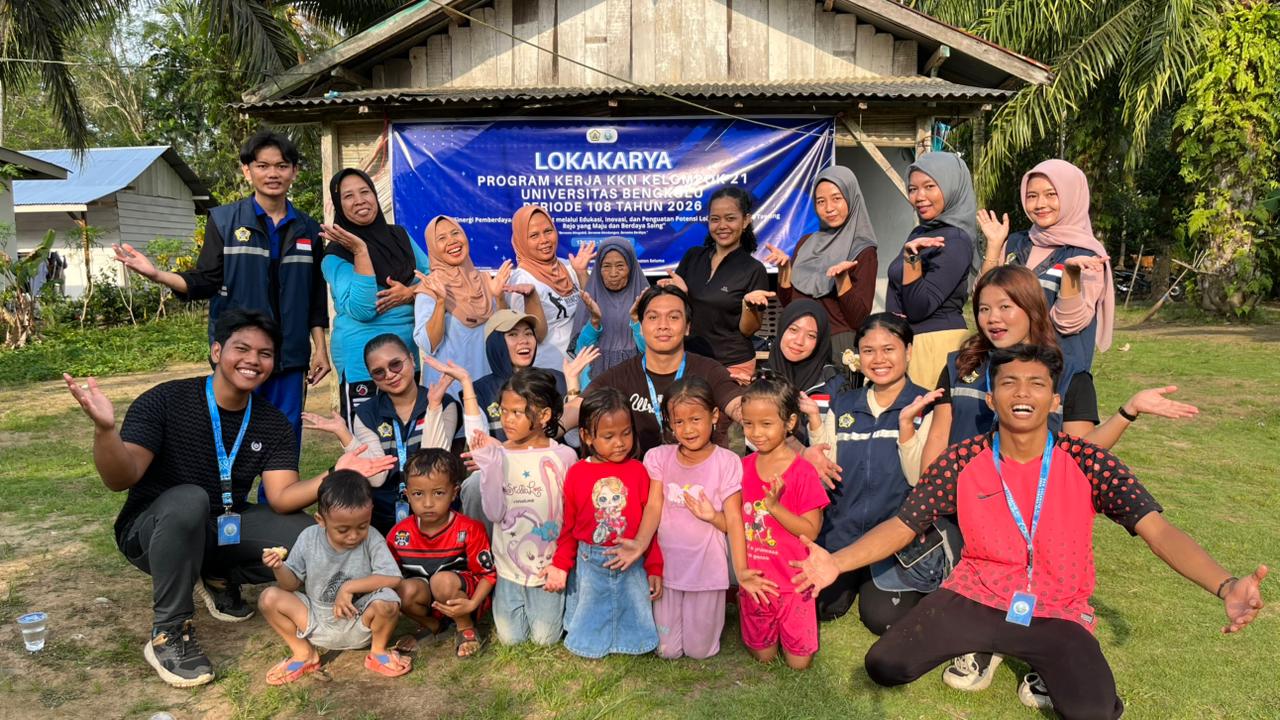 Mahasiswa KKN Kelompok 21 Bersama Warga Dusun II Gelar Senam Pagi